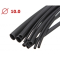 ท่อหด 10 มิล สีดำ heat shrink tube 10mm Black 1 เมตร